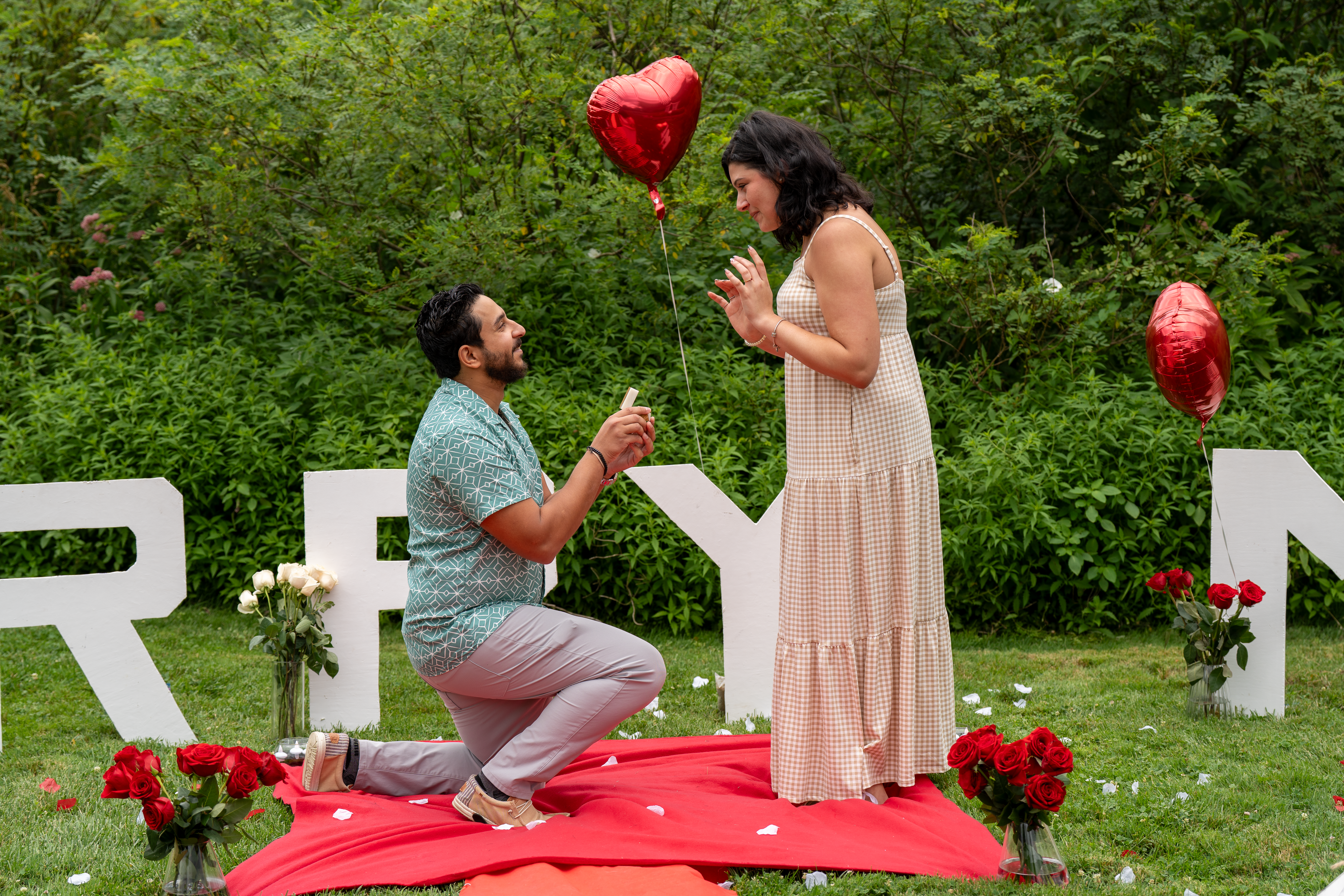 Outdoor couple session after ceremony in Metro Detroit